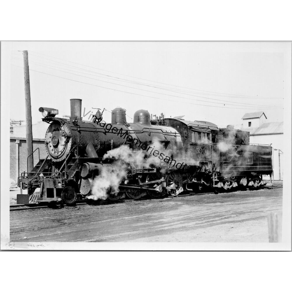 Vtg C&S Colorado Southern Railway Burlington Route 530 Steam Locomotive T2-329